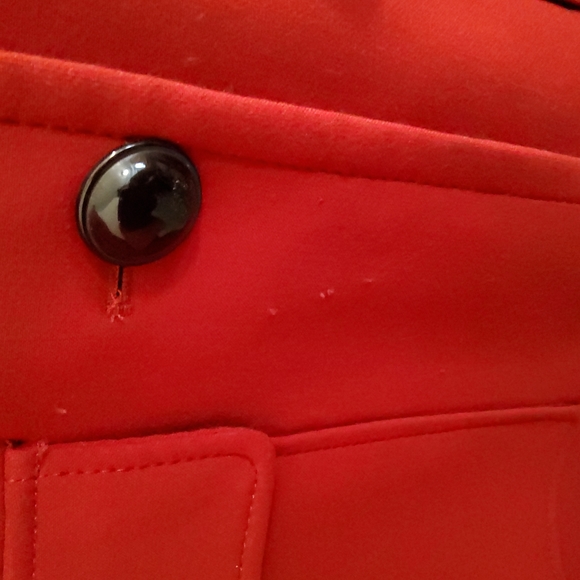 Worthington red pea coat size large - Picture 3 of 7